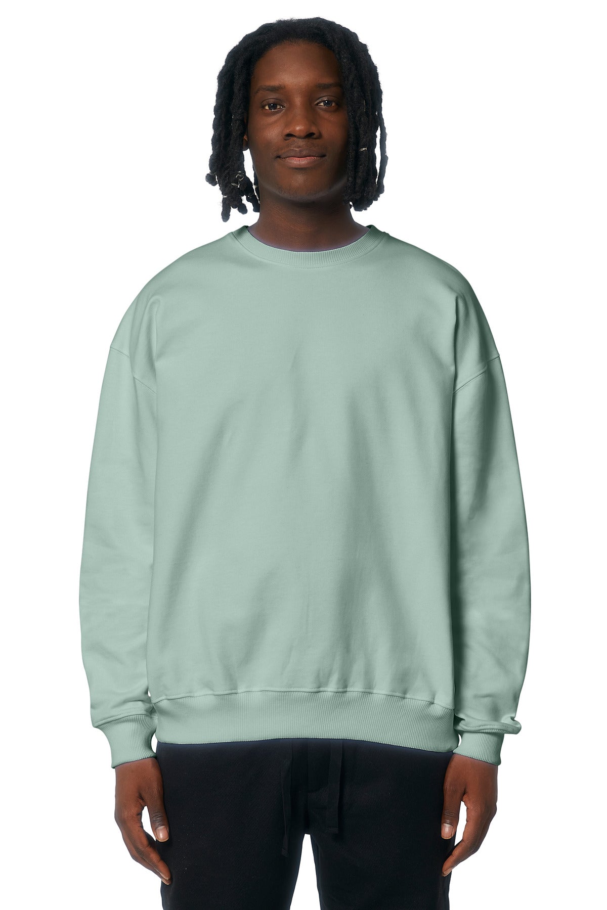 Stanley/Stella Unisex Ledger Dry Crewneck Sweatshirt SXU029 Aloe