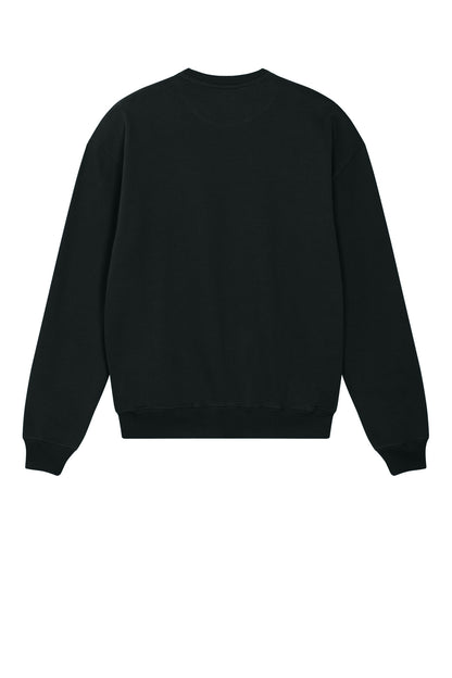 Stanley/Stella Unisex Ledger Dry Crewneck Sweatshirt SXU029 Black