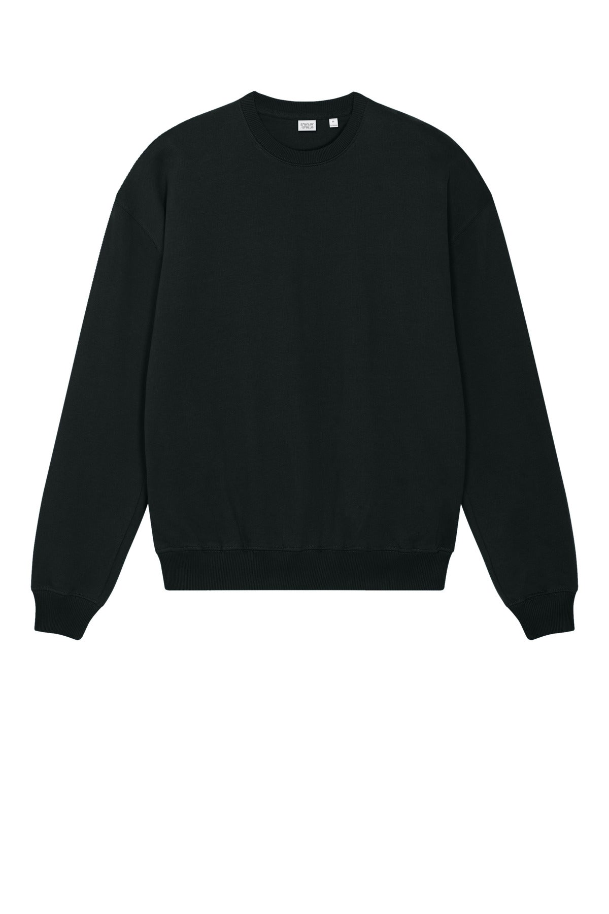 Stanley/Stella Unisex Ledger Dry Crewneck Sweatshirt SXU029 Black