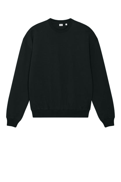Stanley/Stella Unisex Ledger Dry Crewneck Sweatshirt SXU029 Black