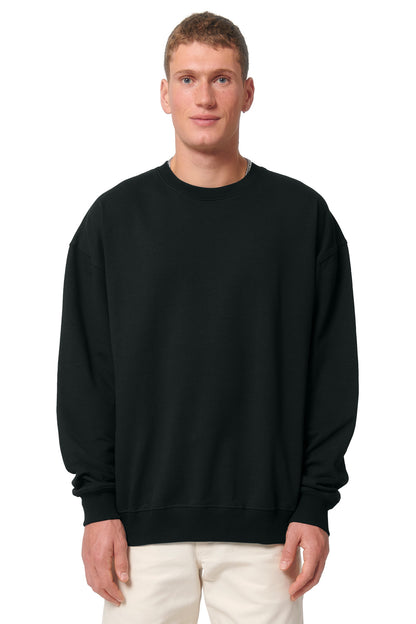 Stanley/Stella Unisex Ledger Dry Crewneck Sweatshirt SXU029 Black