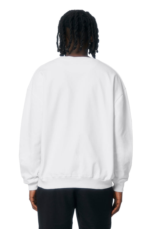 Stanley/Stella Unisex Ledger Dry Crewneck Sweatshirt SXU029 White