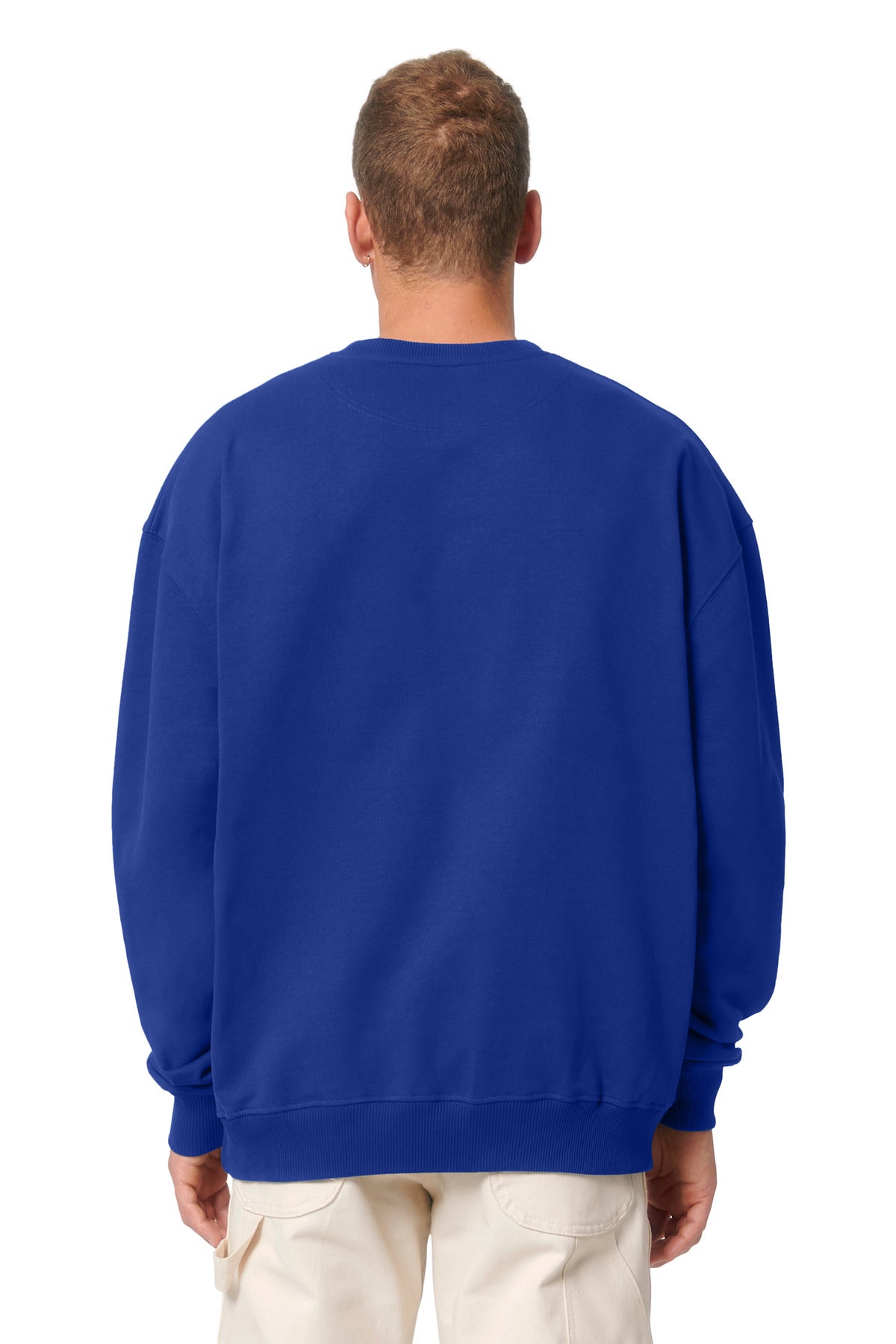 Stanley/Stella Unisex Ledger Dry Crewneck Sweatshirt SXU029 Worker Blue