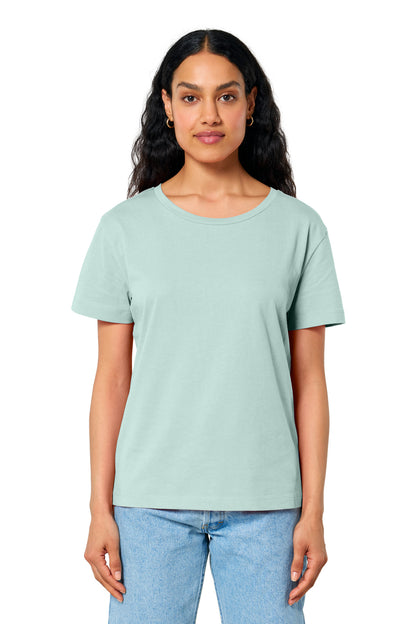Stanley/Stella Women's Stella Serena Scoop Neck Tee SXW008 Caribbean Blue