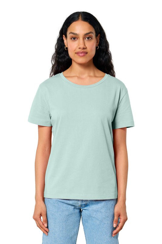 Stanley/Stella Women's Stella Serena Scoop Neck Tee SXW008 Caribbean Blue