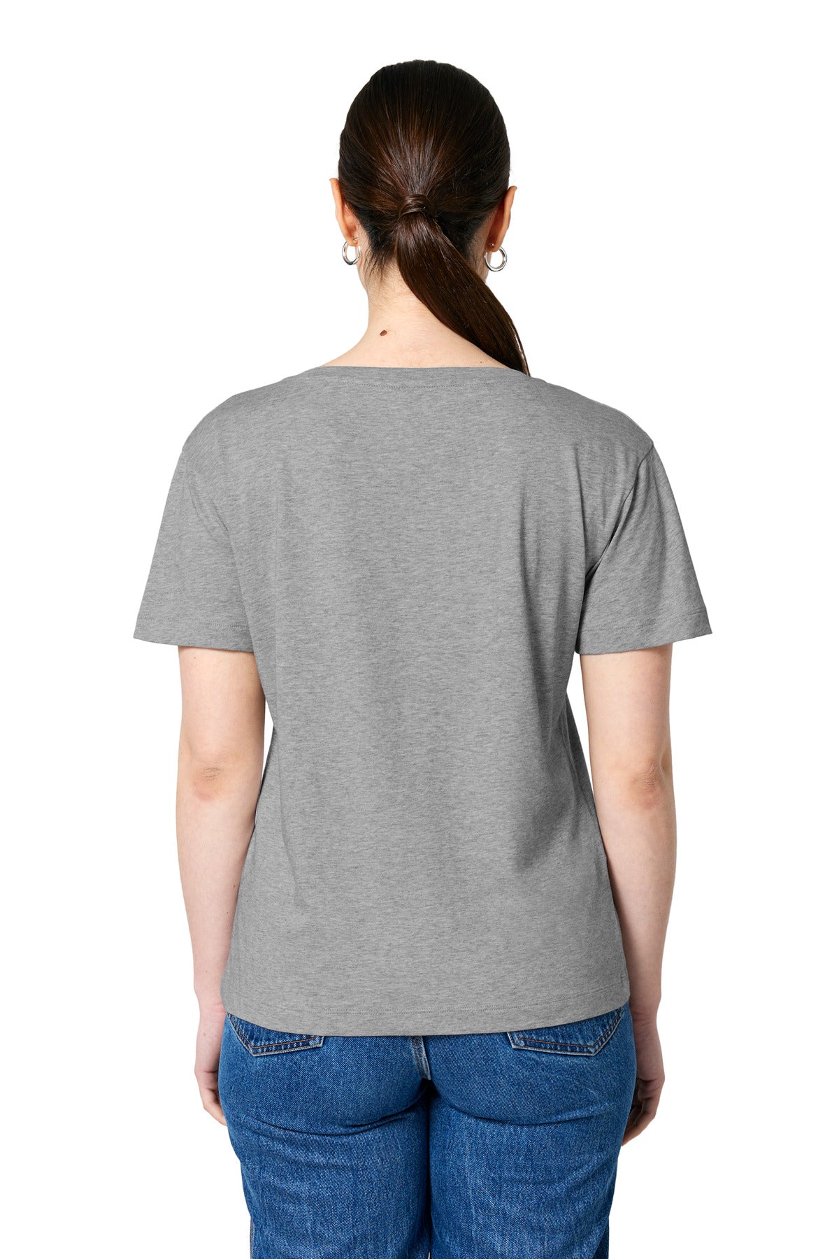 Stanley/Stella Women's Stella Serena Scoop Neck Tee SXW008 Heather Grey