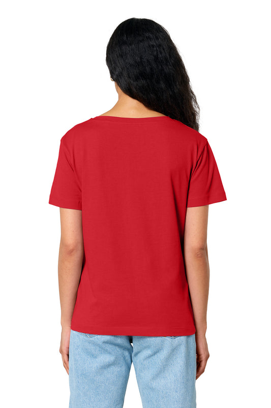 Stanley/Stella Women's Stella Serena Scoop Neck Tee SXW008 Red