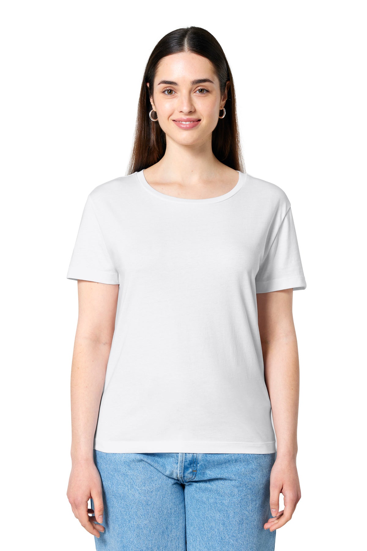 Stanley/Stella Women's Stella Serena Scoop Neck Tee SXW008 White
