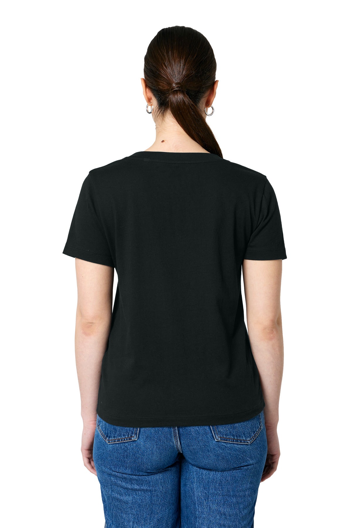 Stanley/Stella Women's Stella Isla V-Neck Tee SXW032 Black