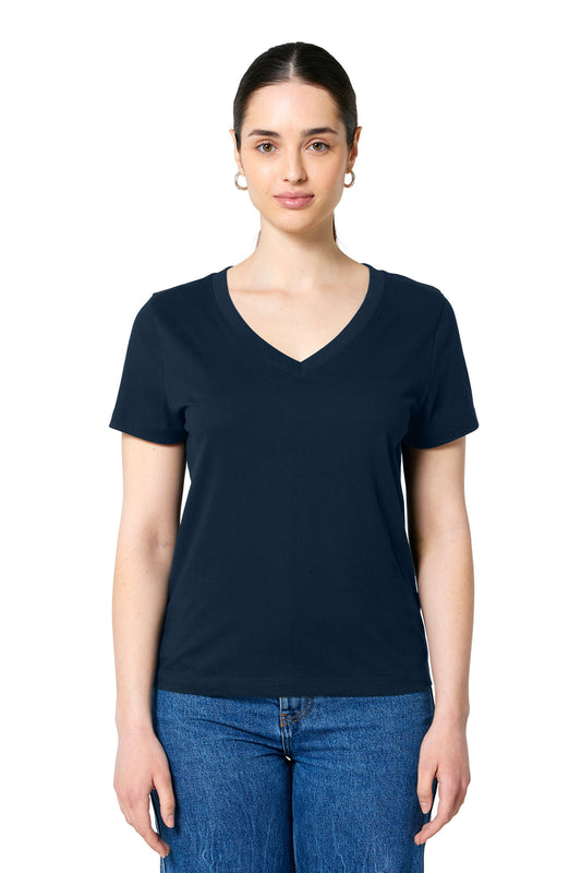 Stanley/Stella Women's Stella Isla V-Neck Tee SXW032 French Navy