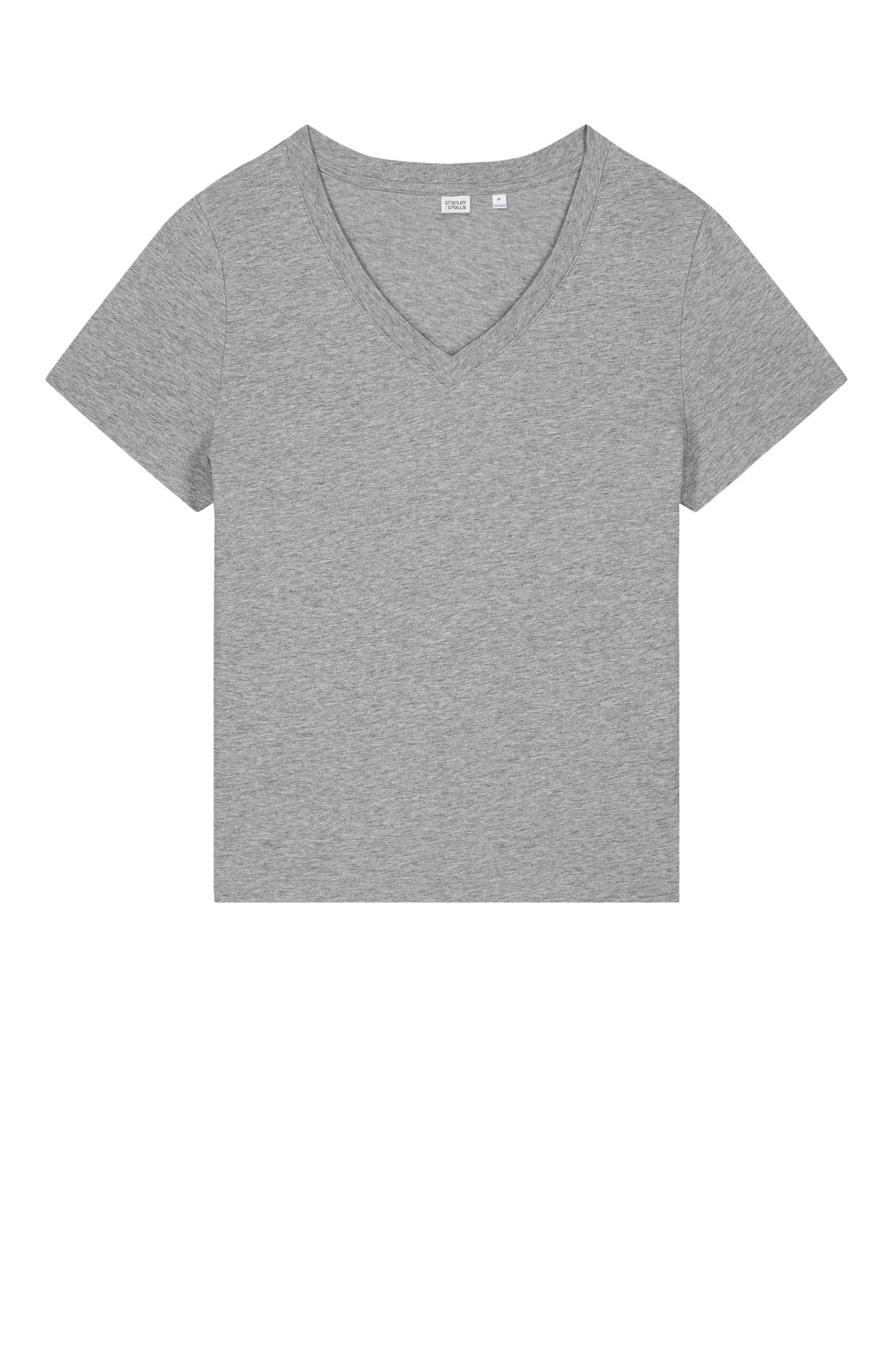 Stanley/Stella Women's Stella Isla V-Neck Tee SXW032 Heather Grey