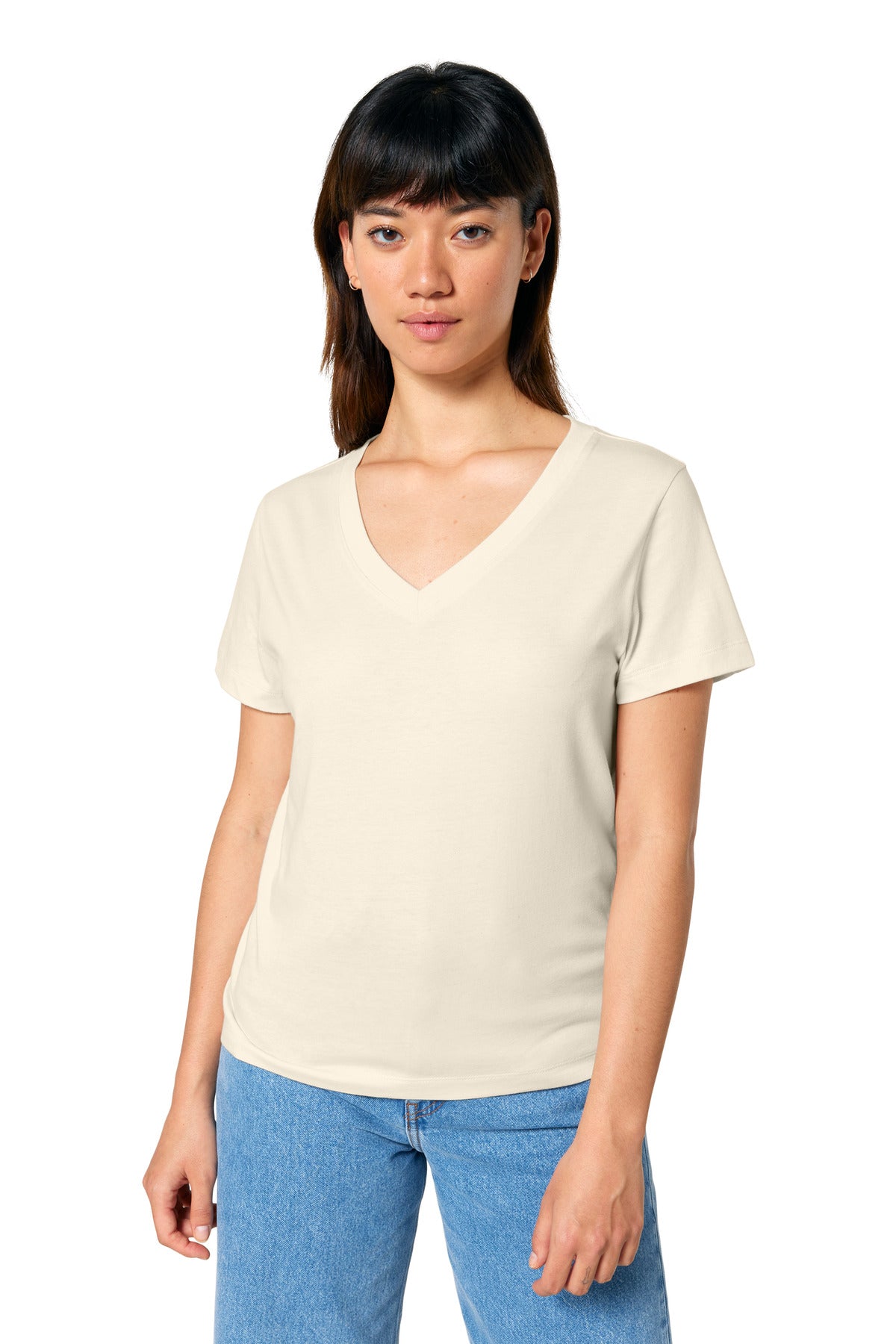 Stanley/Stella Women's Stella Isla V-Neck Tee SXW032 Natural Raw