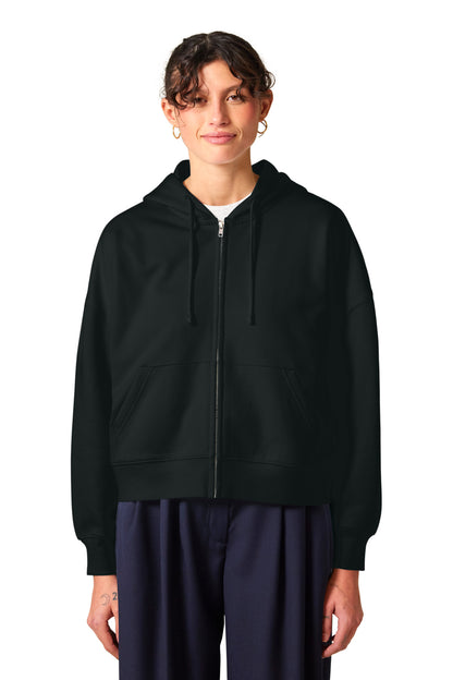 Stanley/Stella Women's Stella Ida Full-Zip Hooded Sweatshirt SXW037 Black