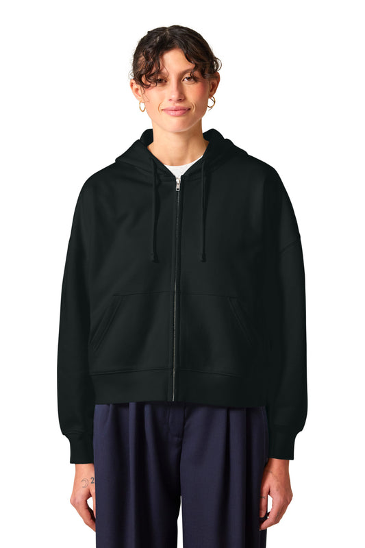 Stanley/Stella Women's Stella Ida Full-Zip Hooded Sweatshirt SXW037 Black