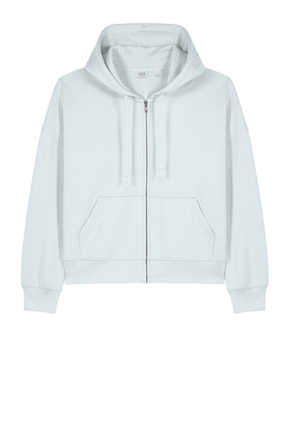 Stanley/Stella Women's Stella Ida Full-Zip Hooded Sweatshirt SXW037 Blue Ice