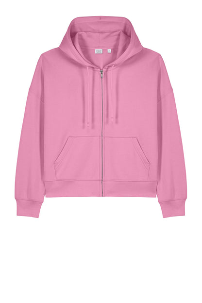 Stanley/Stella Women's Stella Ida Full-Zip Hooded Sweatshirt SXW037 Bubble Pink