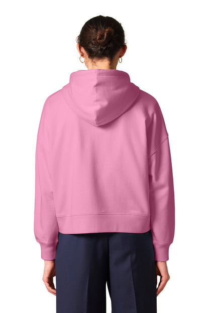 Stanley/Stella Women's Stella Ida Full-Zip Hooded Sweatshirt SXW037 Bubble Pink