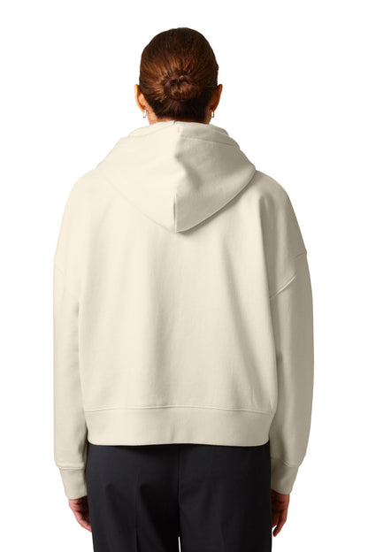 Stanley/Stella Women's Stella Ida Full-Zip Hooded Sweatshirt SXW037 Natural Raw