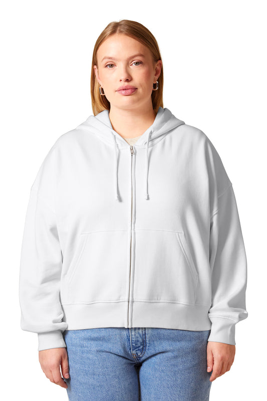Stanley/Stella Women's Stella Ida Full-Zip Hooded Sweatshirt SXW037 White