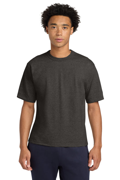 Champion Heritage 7-Oz Jersey Tee T105 Charcoal Heather