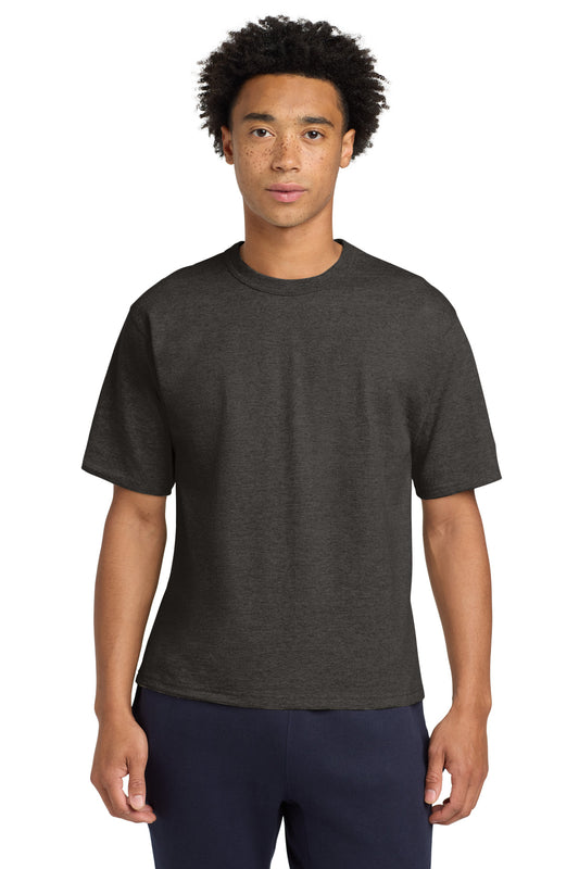 Champion Heritage 7-Oz Jersey Tee T105 Charcoal Heather