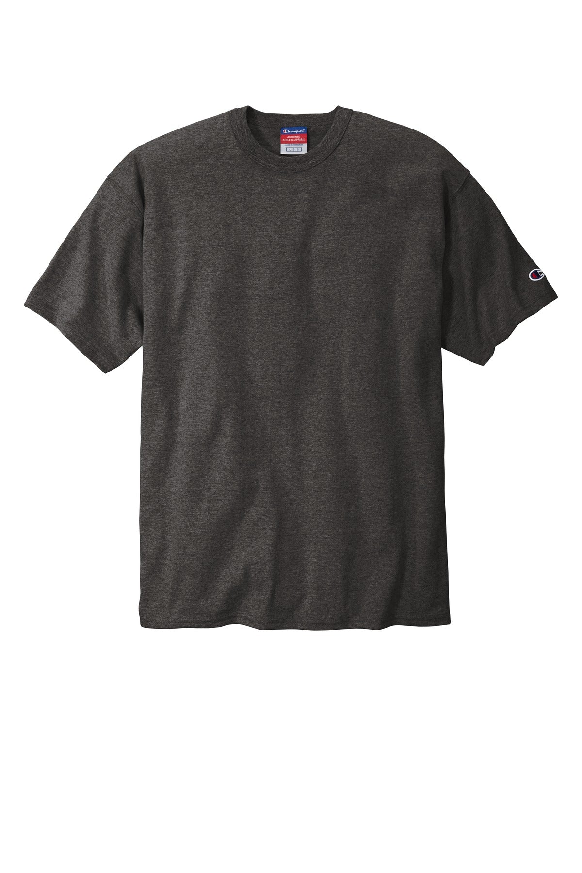 Champion Heritage 7-Oz Jersey Tee T105 Charcoal Heather