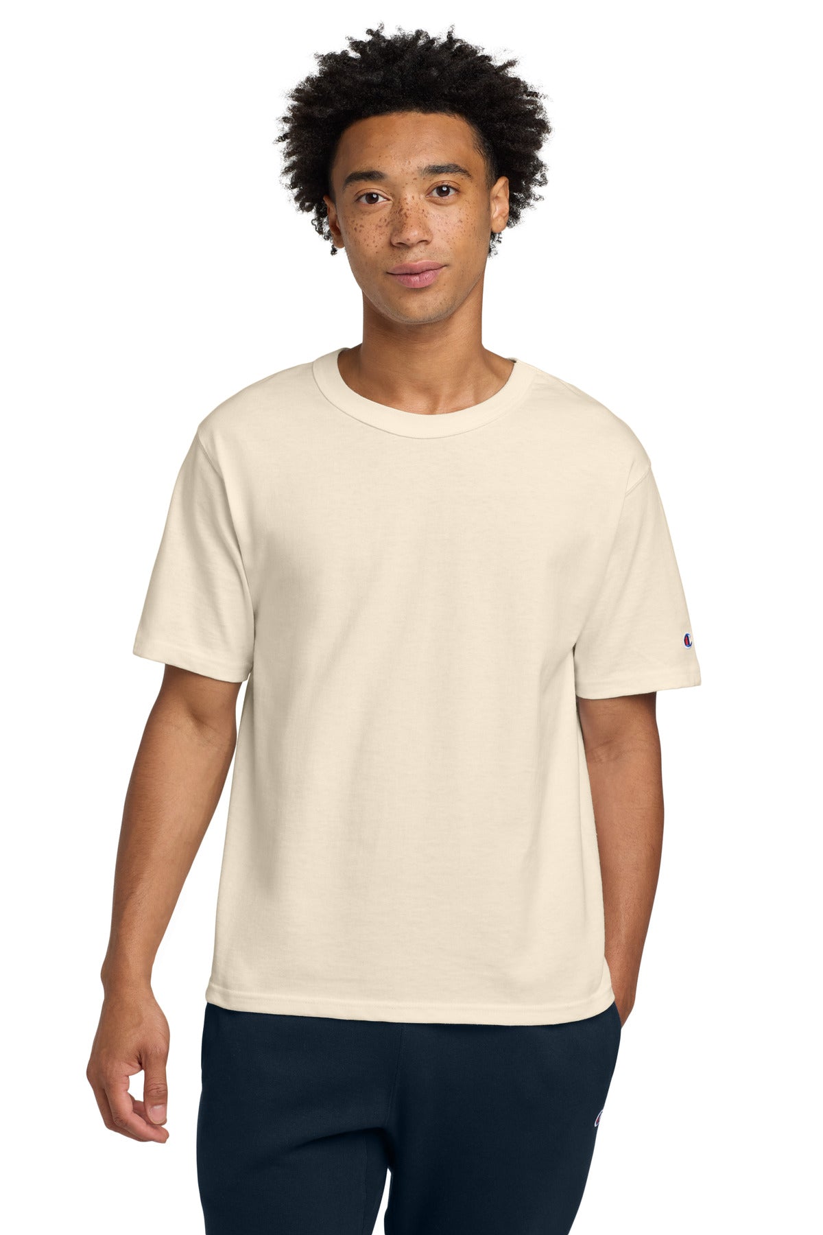 Champion Heritage 7-Oz. Jersey Tee T105 Natural