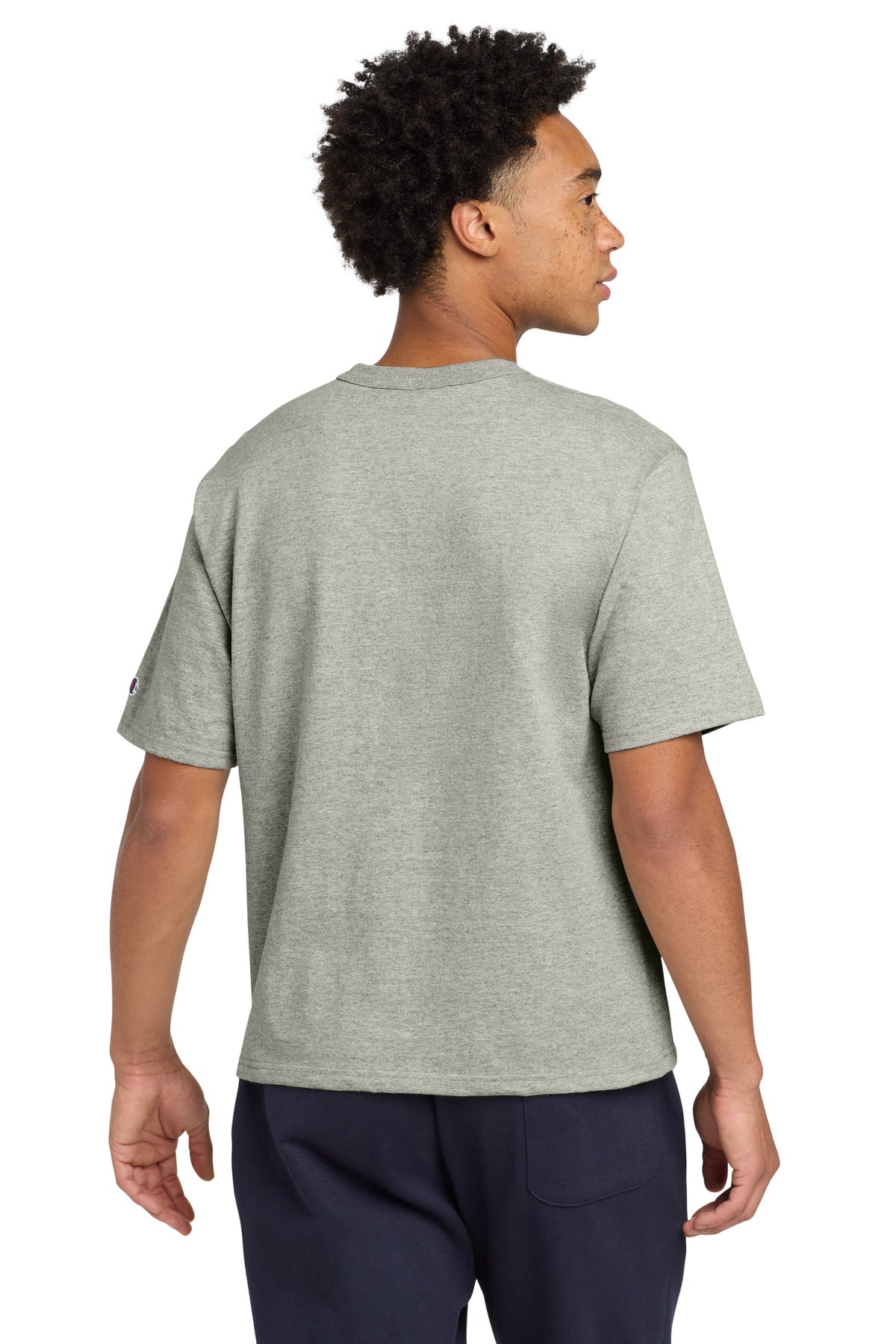 Champion Heritage 7-Oz Jersey Tee T105 Oxford Grey