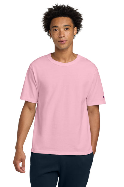 Champion Heritage 7-Oz. Jersey Tee T105 Pink Candy