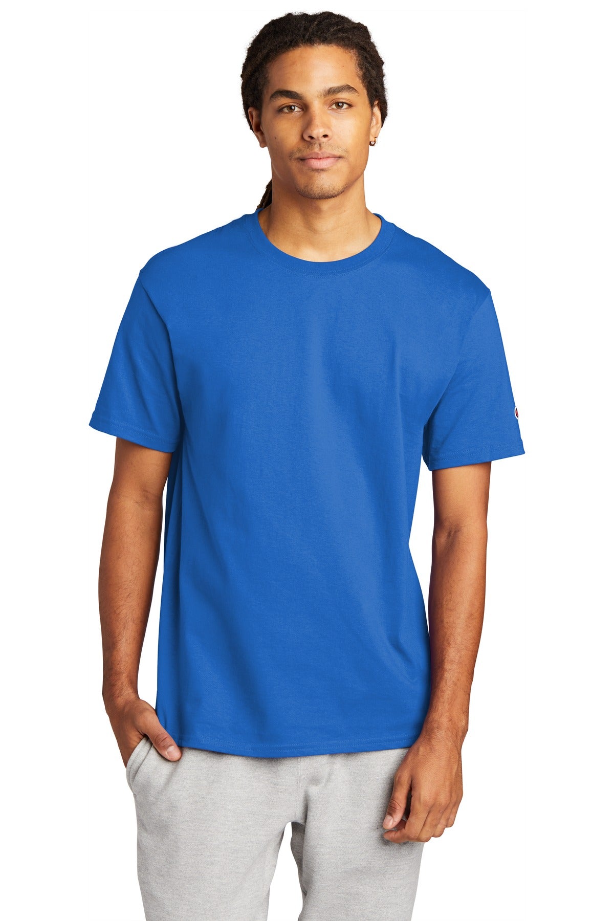 Champion Heritage 6-Oz Jersey Tee T425 Athletic Royal