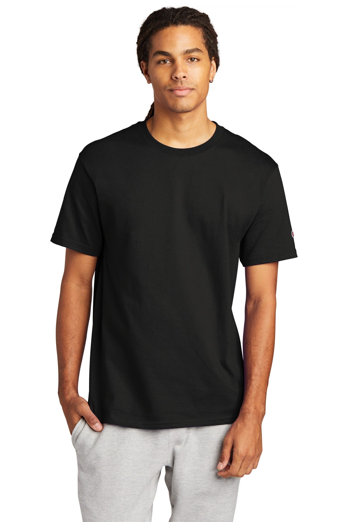 Champion Heritage 6-Oz Jersey Tee T425 Black