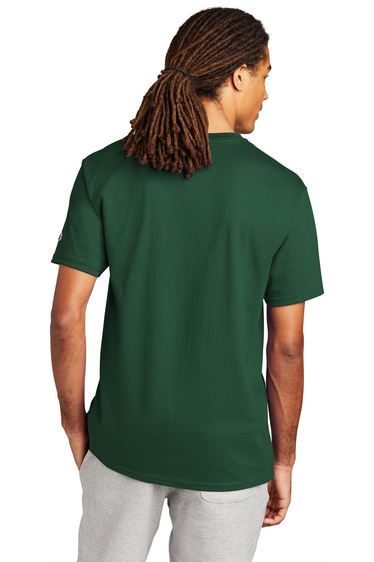 Champion Heritage 6-Oz Jersey Tee T425 Dark Green