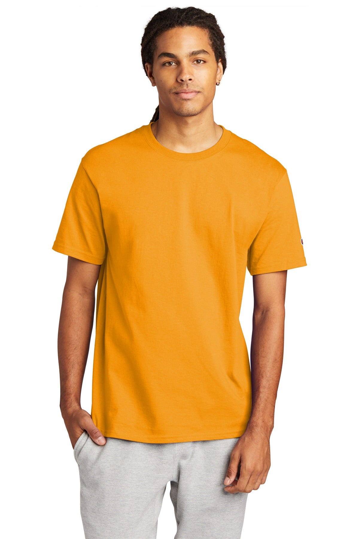Champion Heritage 6-Oz Jersey Tee T425 Gold