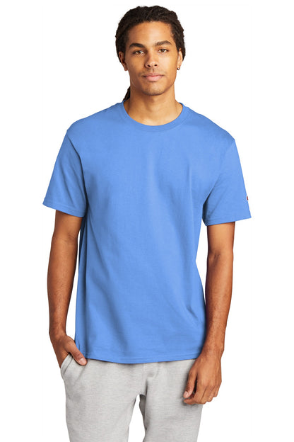 Champion Heritage 6-Oz Jersey Tee T425 Light Blue