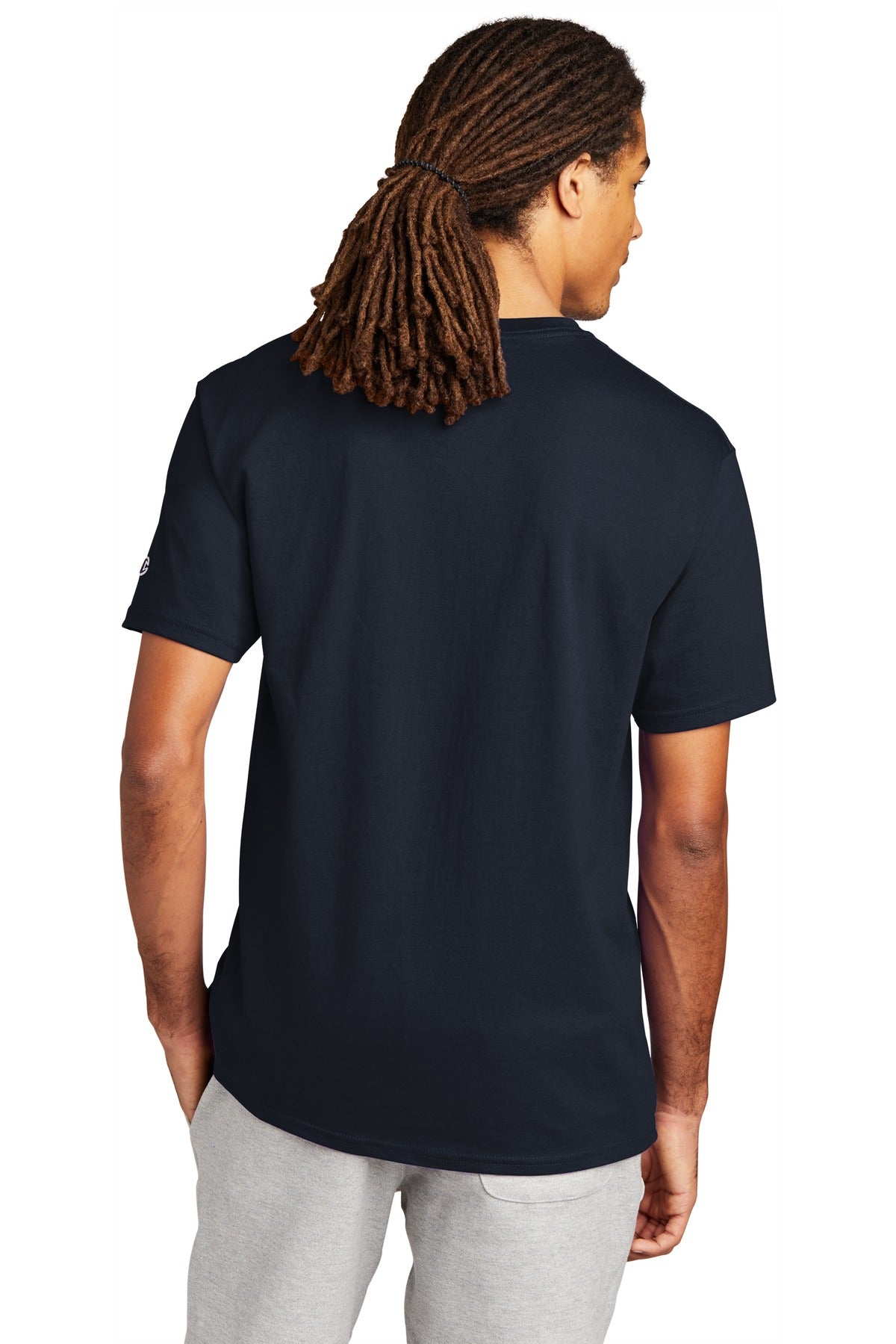 Champion Heritage 6-Oz Jersey Tee T425 Navy