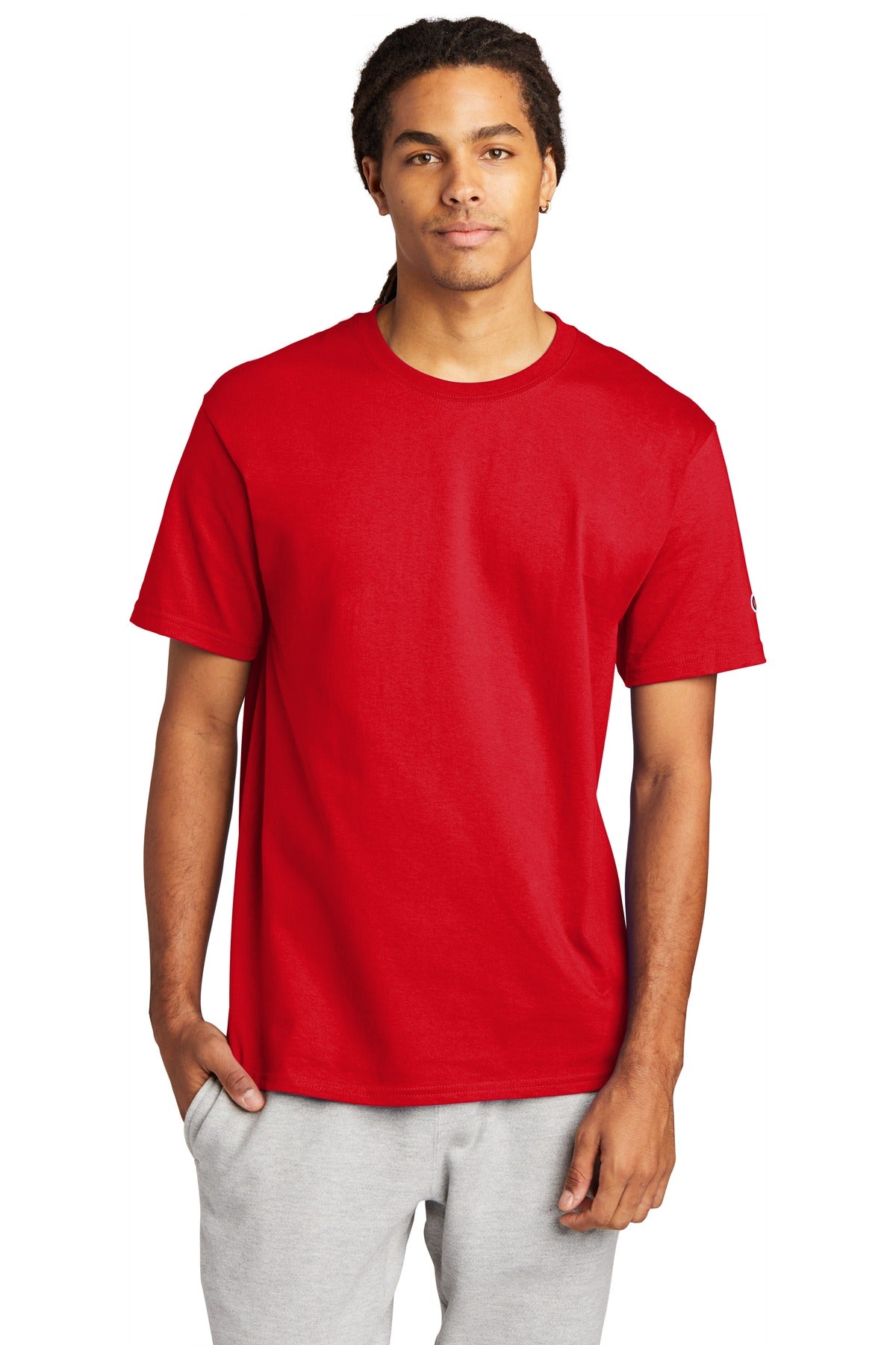 Champion Heritage 6-Oz Jersey Tee T425 Red