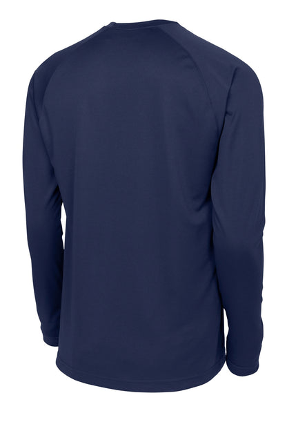 Sport-Tek Dry Zone Long Sleeve Raglan T-Shirt. T473LS True Navy
