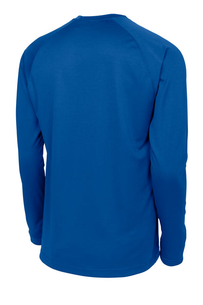 Sport-Tek Dry Zone Long Sleeve Raglan T-Shirt. T473LS True Royal