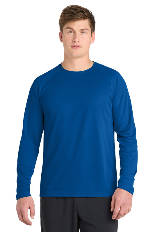 Sport-Tek Dry Zone Long Sleeve Raglan T-Shirt T473LS True Royal
