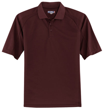 Sport-Tek Dri-Mesh Pro Polo. T474 Maroon