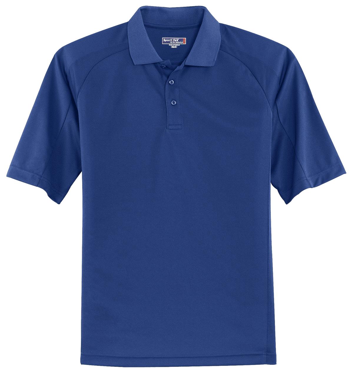 Sport-Tek Dri-Mesh Pro Polo. T474 Royal
