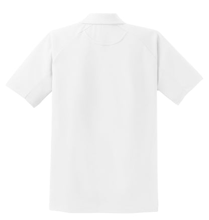 Sport-Tek Dri-Mesh Pro Polo. T474 White