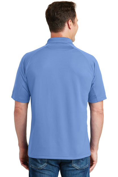 Sport-Tek Dri-Mesh Pro Polo. T474 Carolina Blue