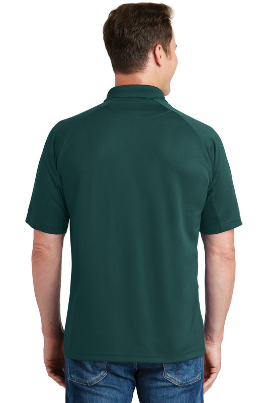 Sport-Tek Dri-Mesh Pro Polo. T474 Dark Green