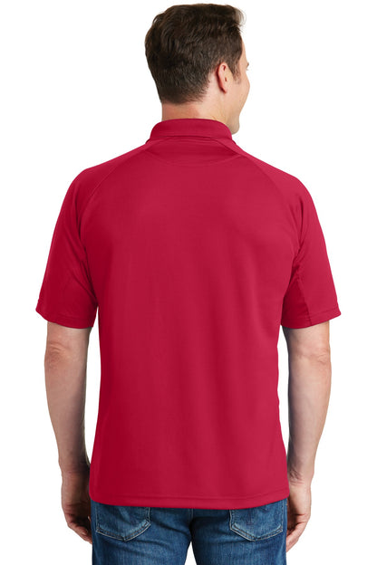 Sport-Tek Dri-Mesh Pro Polo. T474 Engine Red