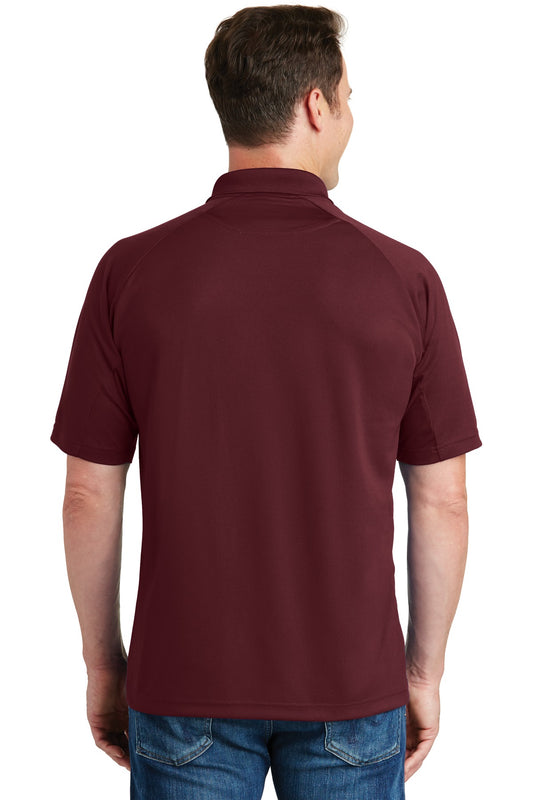 Sport-Tek Dri-Mesh Pro Polo. T474 Maroon