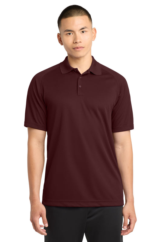Sport-Tek Dry Zone Raglan Polo T475 Maroon