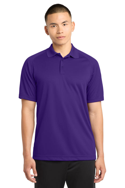 Sport-Tek Dry Zone Raglan Polo T475 Purple