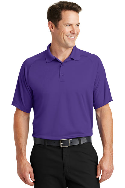 Sport-Tek Dry Zone Raglan Polo. T475 Purple
