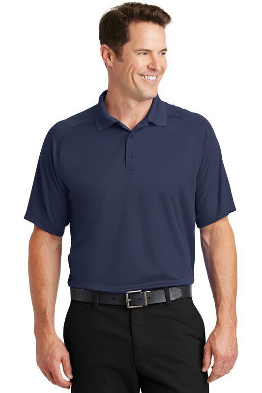 Sport-Tek Dry Zone Raglan Polo. T475 True Navy